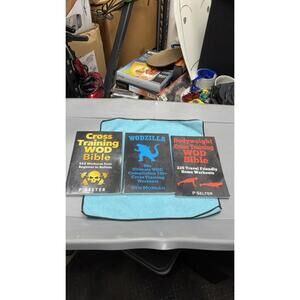 Cross‎ Training WOD Bible Bodyweight Wodzilla Ben Morgan P Selter 3 Book Lot